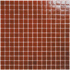 The Mosaic Factory GM42S Amsterdam Red Strawberry Zachte Korrel - glas mozaïektegel 2x2cm