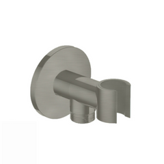 Hotbath Cobber M515 wandsteun + uitlaat - Geborsteld Nikkel