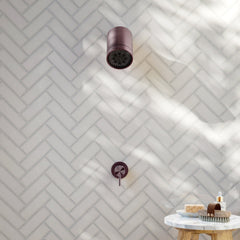 Hotbath Archie IBS34 inbouw doucheset mengkraan met Beam hoofddouche RVS 316 - Geborsteld Gunmetal PVD