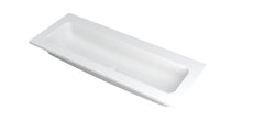 Ink Faktor Wastafel polystone centraal zonder kraangat - Mat Wit - 120x45x1,5cm - 3407220