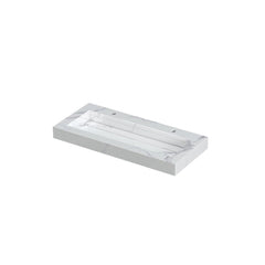 Ink Pitch meubelwastafel 100x45cm keramische slab - 2 kraangaten - Statuario - 0210363