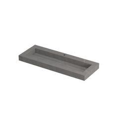 Ink Pitch meubelwastafel 120x45cm keramische slab - 1 kraangat - Armani grey - 0210381