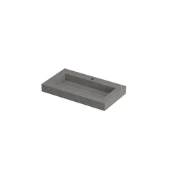 Ink Pitch meubelwastafel 80x45cm keramische slab - 1 kraangat - Armani grey - 0210331