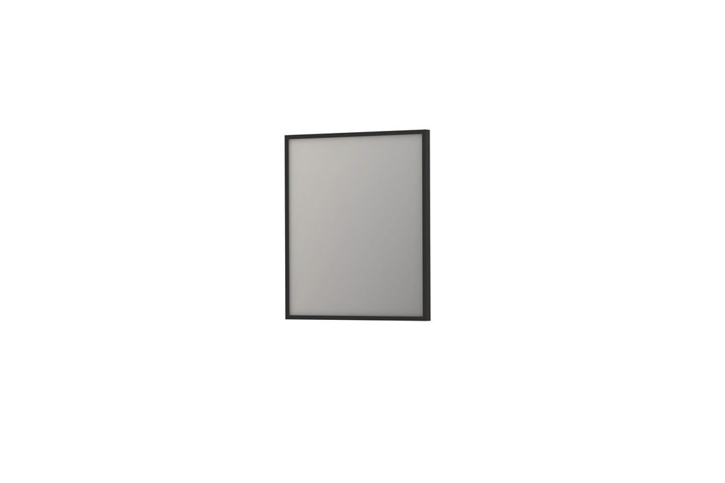 Ink SP18 spiegel 70 x 80 cm rechthoek in stalen kader - Mat Zwart - 8409030