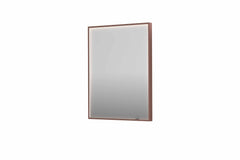 Ink SP19 spiegel 60x80cm in stalen kader met rondom indirecte LED verlichting - Geborsteld koper- 8409029