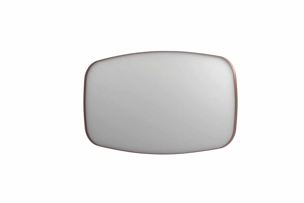 Ink SP29 contour spiegel 140x80cm verzonken in kader - geborsteld koper - 8409674