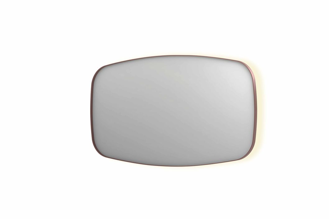 Ink SP30 spiegel 140x80cm - indirecte LED verlichting rondom, geborsteld koper - 8409774