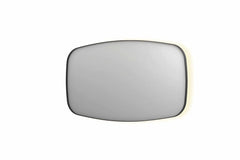 Ink SP30 spiegel 140x80cm - indirecte LED verlichting rondom, Mat Zwart - 8409770