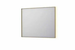 Ink SP32 spiegel 100x80cm - LED verlichting rondom - geborsteld mat goud - 8410062