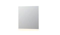 Ink spiegel SP3 80 x 80 cm met LED verlichting boven of onder met sensorschakelaar - 8408320