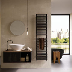 Instamat Plein Elektrische radiator - 800W - 159,2x40cm - Mat Zwart - PL160.40EK01