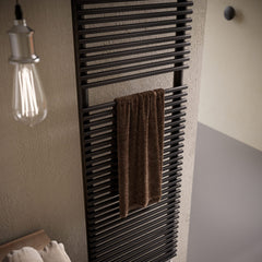Instamat Plein Elektrische radiator - 800W - 159,2x40cm - Mat Zwart - PL160.40EK01
