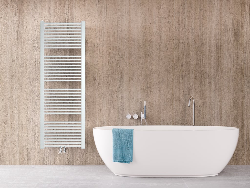Instamat Rim Elektrische radiator - 1140x500mm - Glans Wit - PO80.60ES01