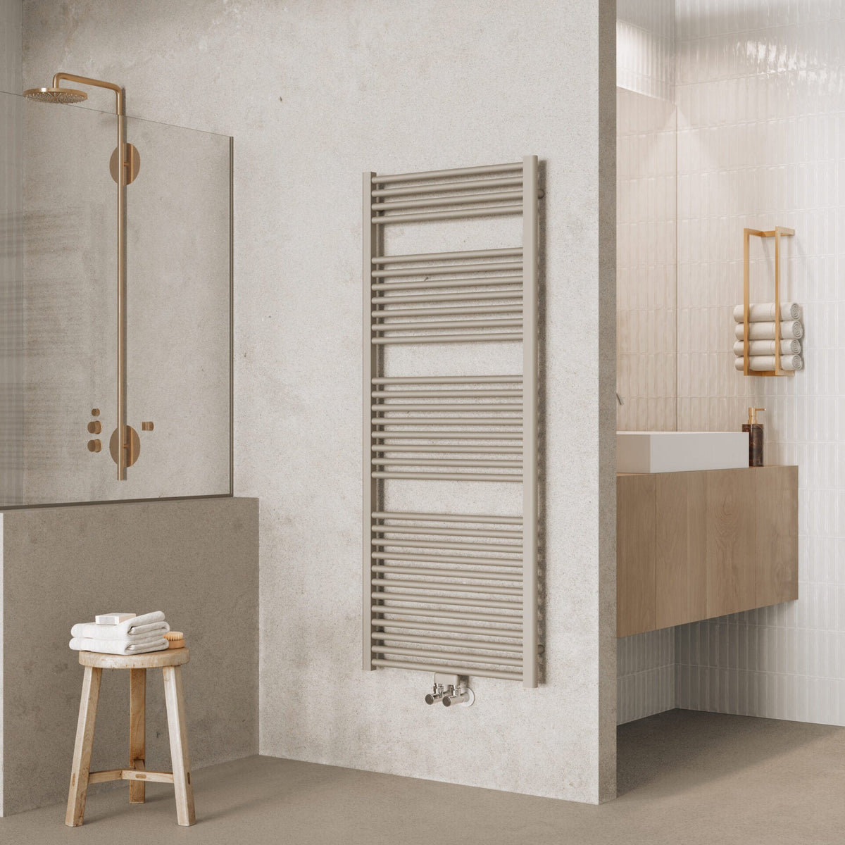 Instamat Rondo Lux Elektrische radiator - 400W - 77x60,7cm - Glans Wit -  RL80.60ES02