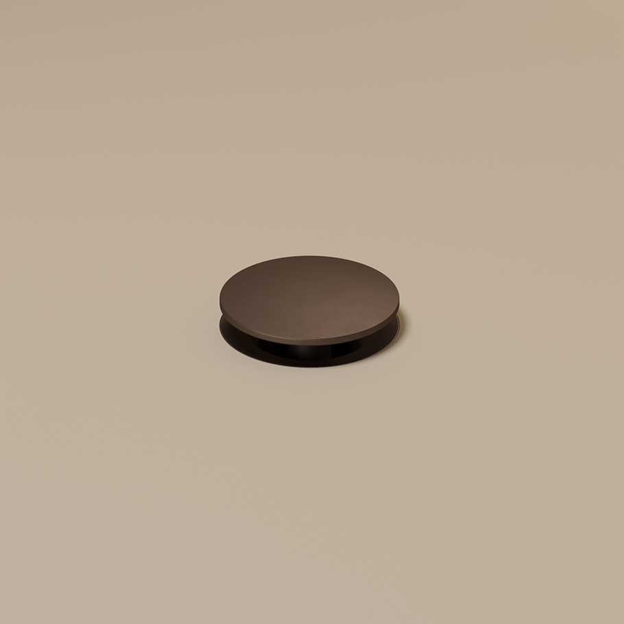 Hotbath Cobber P708 niet-afsluitbare plug - Tuscan Bronze