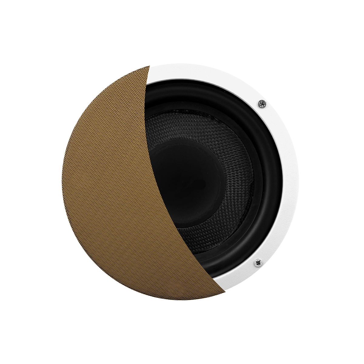 SUBWOOFER-KIT - VERSTERKER + SUBWOOFER SPEAKER, BRUSHED BRONZE (150 WATT / AUX-IN), 230V/36V