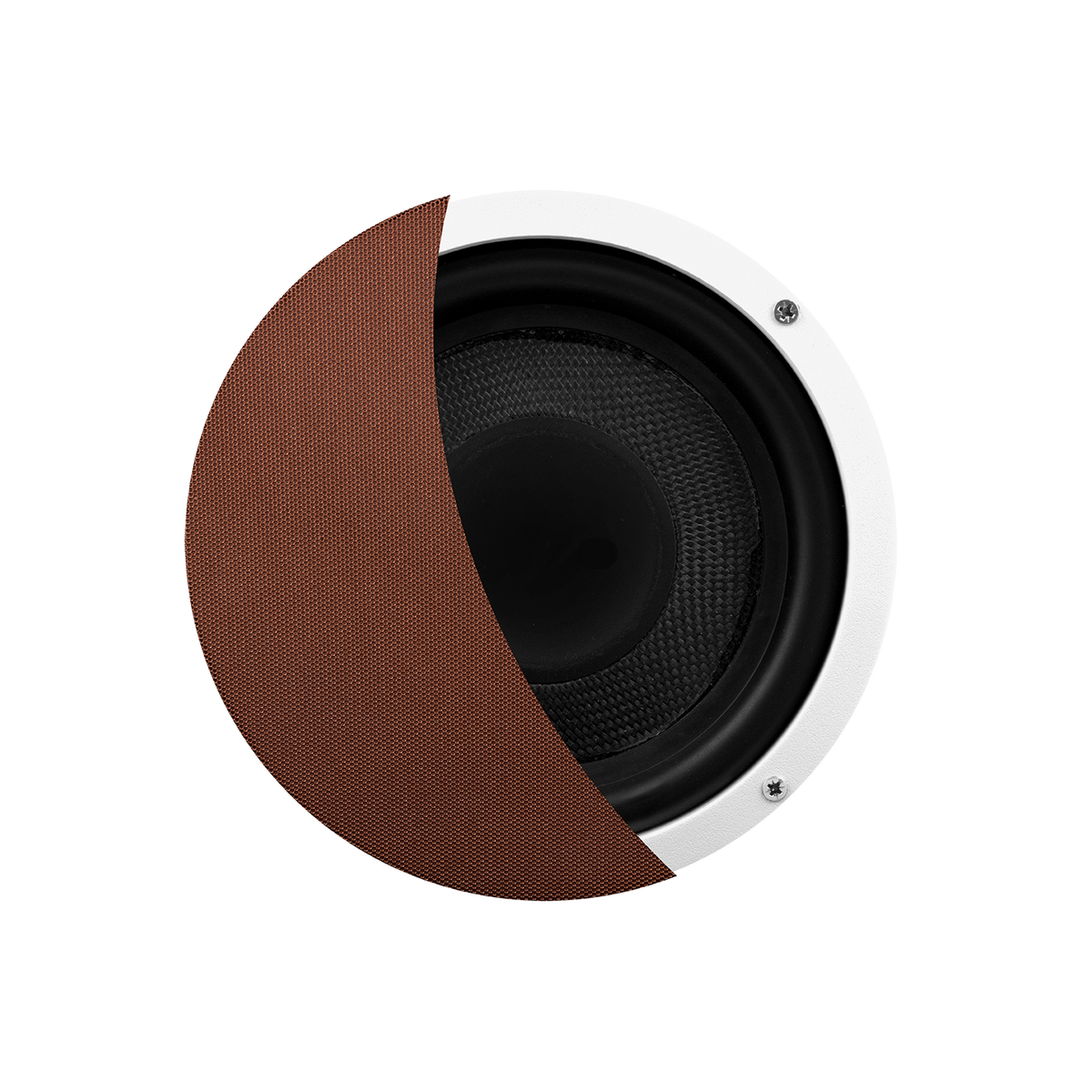 SUBWOOFER-KIT - VERSTERKER + SUBWOOFER SPEAKER, BRUSHED COPPER (150 WATT / AUX-IN), 230V/36V