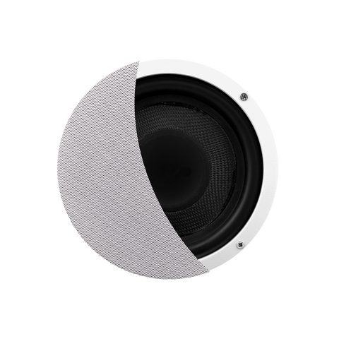 SUBWOOFER-KIT - VERSTERKER + SUBWOOFER SPEAKER, WIT (150 WATT / AUDIO-IN), 230V/36V