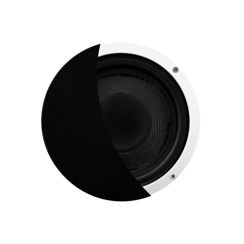 SUBWOOFER-KIT - VERSTERKER + SUBWOOFER SPEAKER, MAT ZWART (150 WATT / AUDIO-IN), 230V/36V
