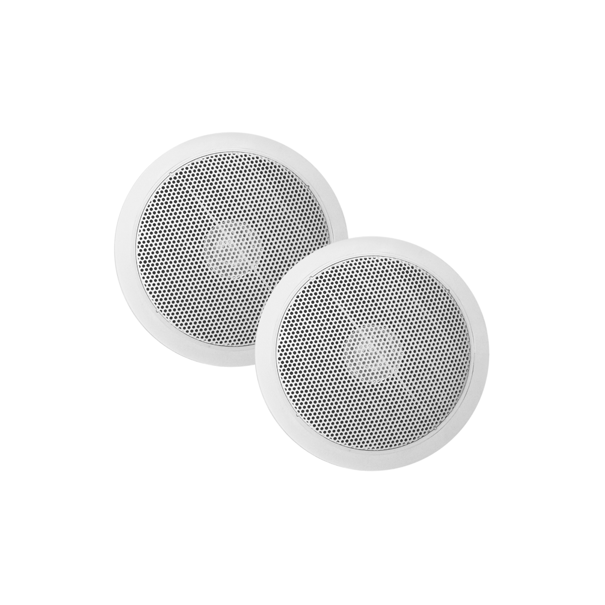 JIVE-ECONOMY SPEAKERSET, SPATWATERDICHT, 55 WATT, KLEUR WIT, 155 X 35 MM