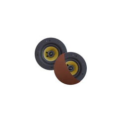 RUMBA SPEAKERSET, 45W (0,5" TWEETER), BRUSHED COPPER, ROND 120 MM, DIEPTE 55 MM, RANDLOOS, IPX4
