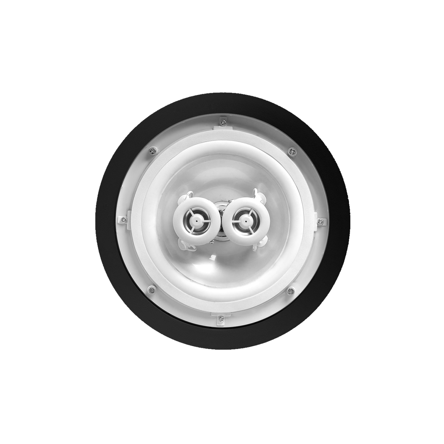 SAMBA-DT (SINGLE STEREO) SPEAKER, VOCHTBESTENDIG, MAT ZWART (AFM. ROND 230 MM)