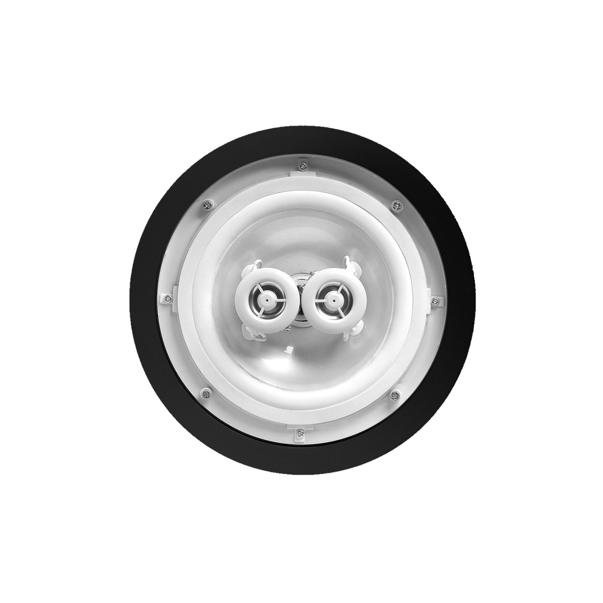 SAMBA-DT (SINGLE STEREO) SPEAKER, VOCHTBESTENDIG, MAT ZWART (AFM. ROND 230 MM)