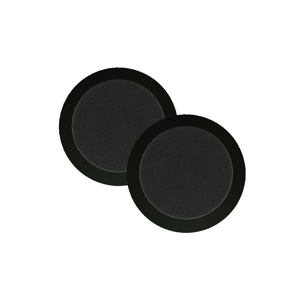 TWIST SPEAKERSET, SPATWATERDICHT, 45 WATT, KLEUR ZWART (AFM. 135 X 43 MM)