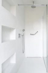 The Mosaic Factory GM01 Amsterdam Ultra Wit Zachtkorrelig - glas mozaïektegel 2x2cm