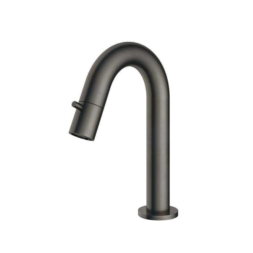 Hotbath Cobber Fonteinkraan - opbouw - u-uitloop 11.8cm - PVD