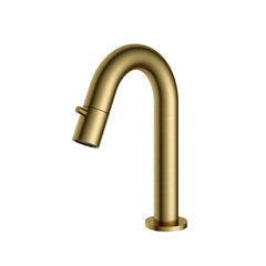 Hotbath Cobber Fonteinkraan - opbouw - u-uitloop 11.8cm - PVD