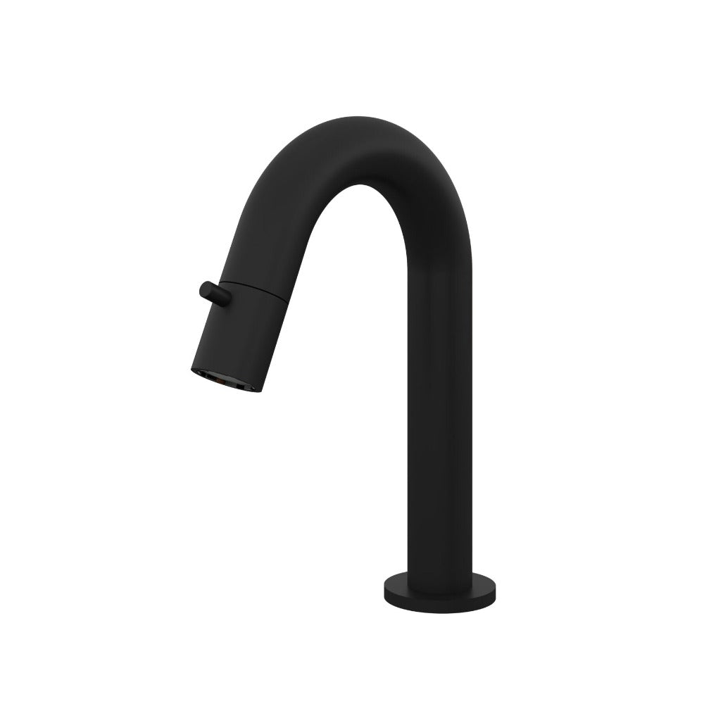 Hotbath Cobber Fonteinkraan - opbouw - u-uitloop 11.8cm - PVD