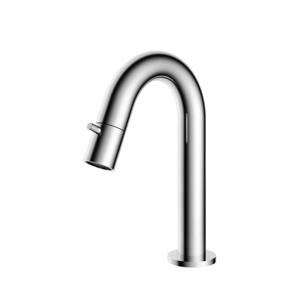 Hotbath Cobber Fonteinkraan - opbouw - u-uitloop 11.8cm - PVD