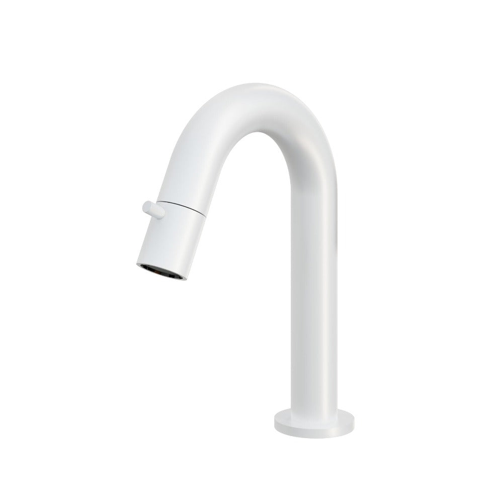 Hotbath Cobber Fonteinkraan - opbouw - u-uitloop 11.8cm - PVD