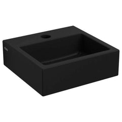 Clou Flush 1 toiletfontein met kraangat mat zwart keramiek -  CL/03.12010