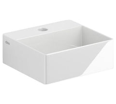 Clou New Flush 1 - 28 cm fontein met kraangat wit keramiek -  CL/03.03410.01
