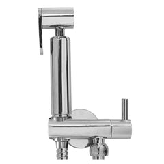 Bidetset met handdouche en doucheslang chroom