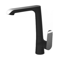 Tarma eenhendel keukenkraan zwart/chroom