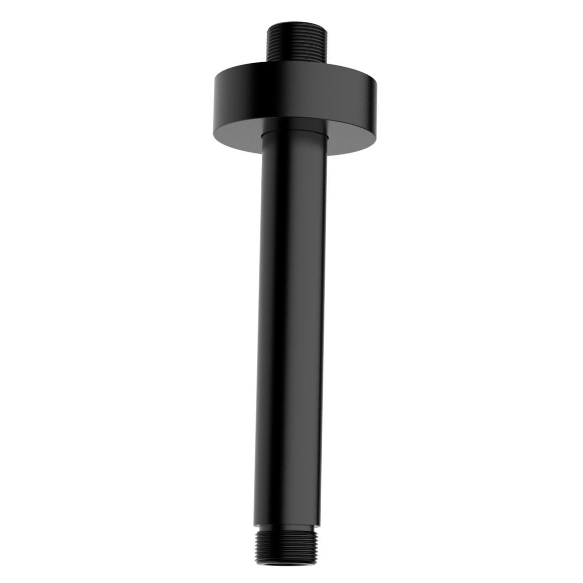 Caral douchearm met plafondbevestiging 30 cm mat zwart