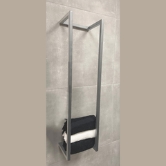 Loft handdoekrek 95 x 25 x 20 cm RVS