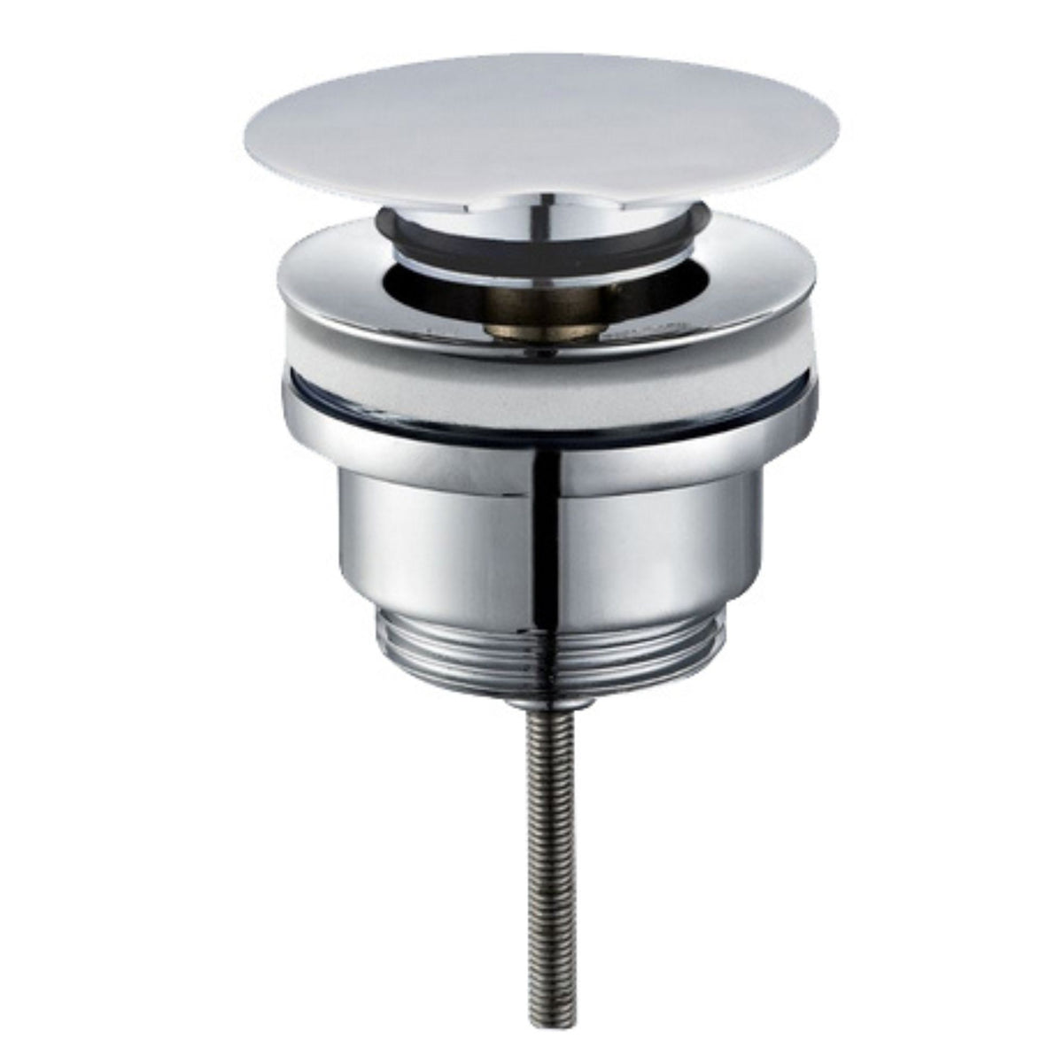 Caral draaiwaste afvoerplug 5/4" chroom