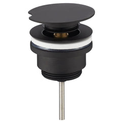 Caral draaiwaste afvoerplug 5/4" mat zwart