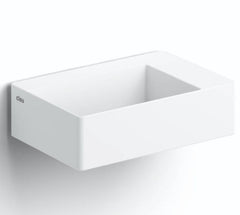 Clou New Flush 2 - 35,5 cm fontein met kraangat wit keramiek -  CL/03.03420.01