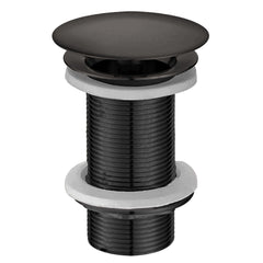 Caral open afvoerplug verlengd 5/4" gunmetal