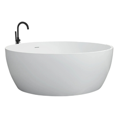 Best Design Cirkel vrijstaand bad 153cm mat wit