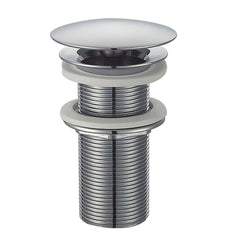 Caral open afvoerplug verlengd 5/4" chroom