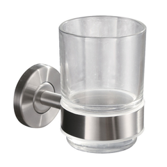 304 beker met houder RVS