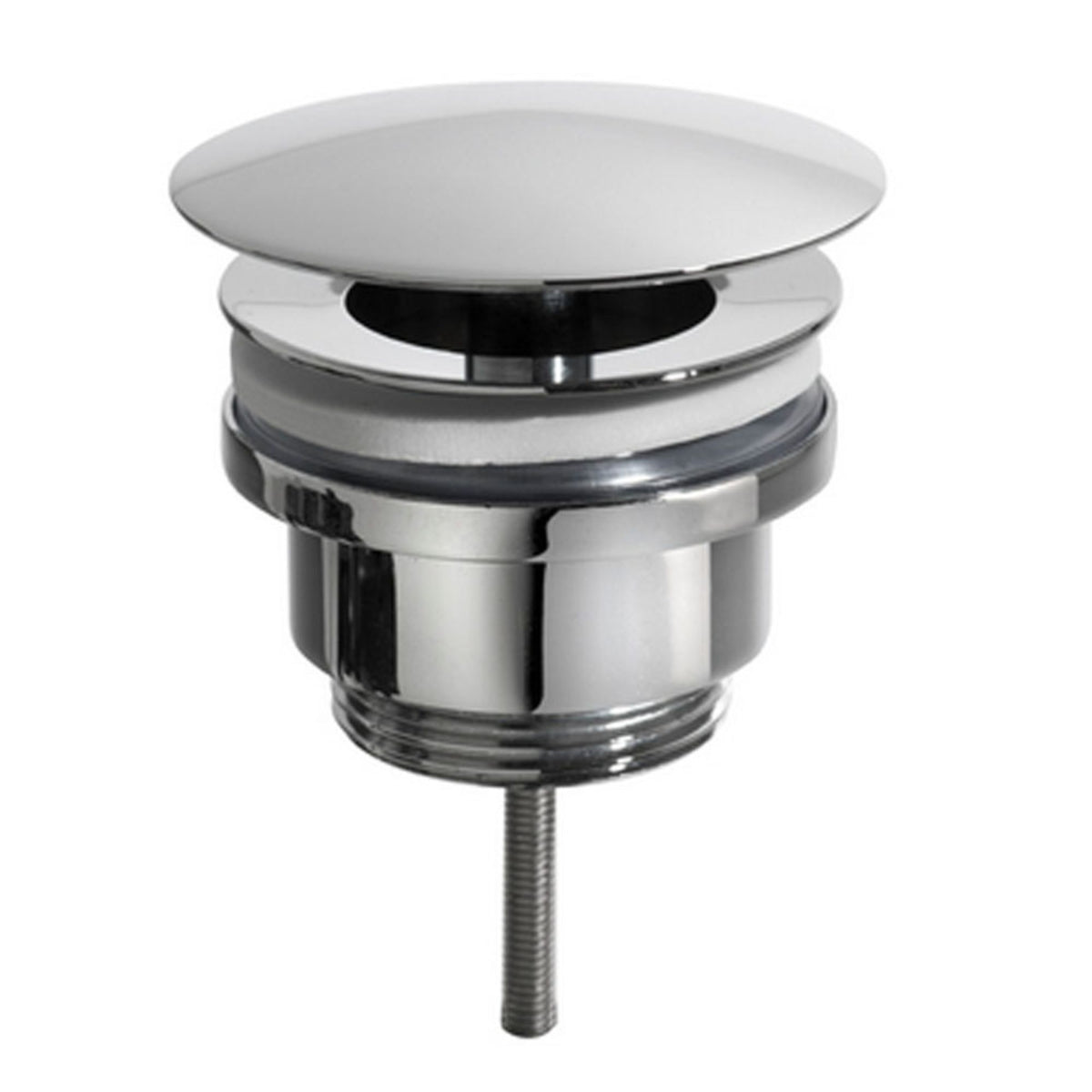 Caral open afvoerplug 5/4''chroom