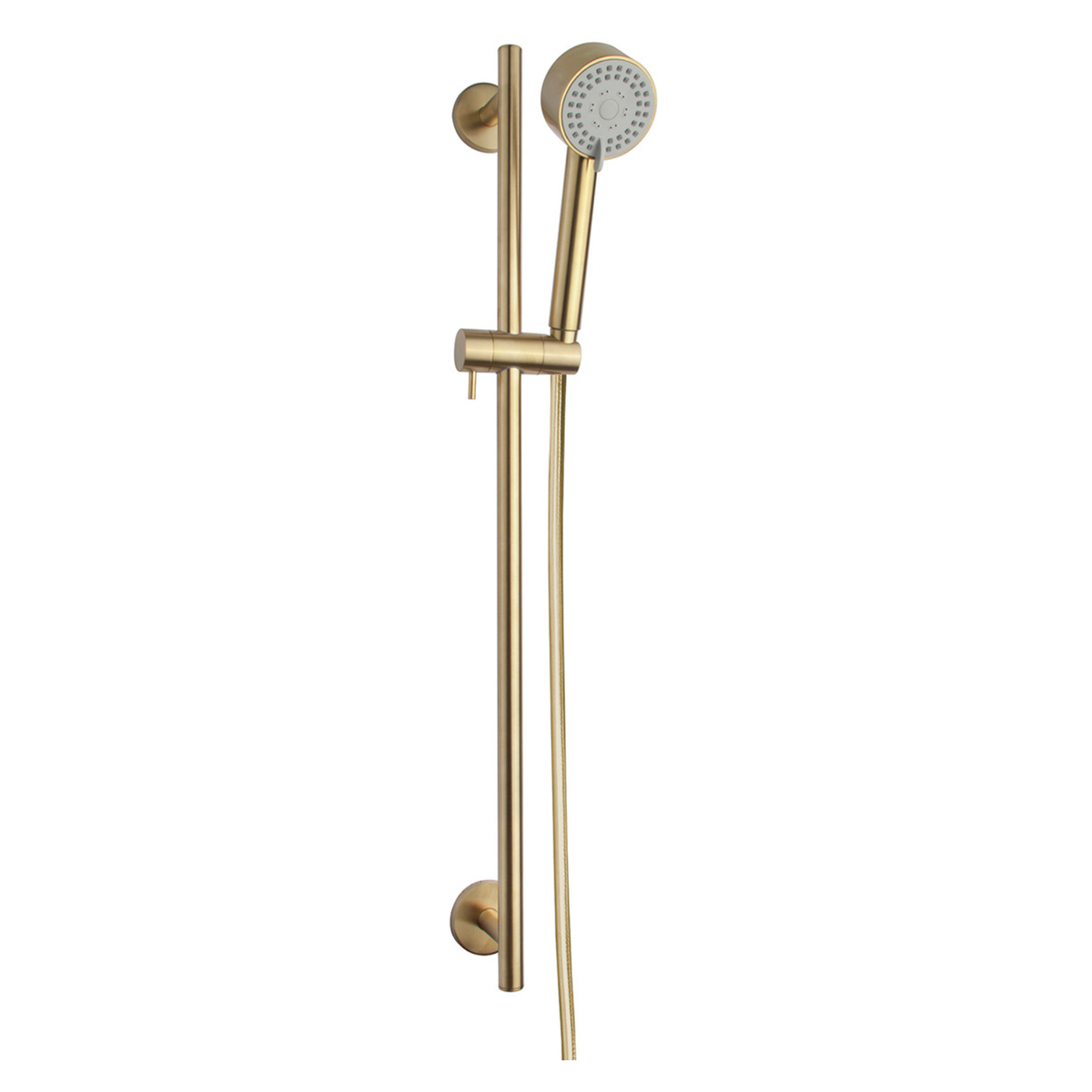 Cadans slider rail set brushed brass