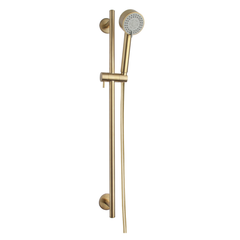 Cadans slider rail set brushed brass